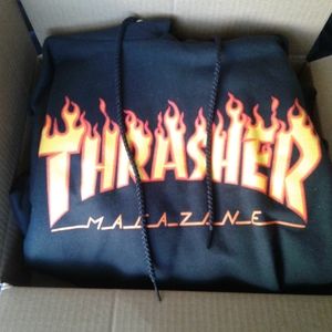 Flame thrasher hoodie NEW MEDIUM